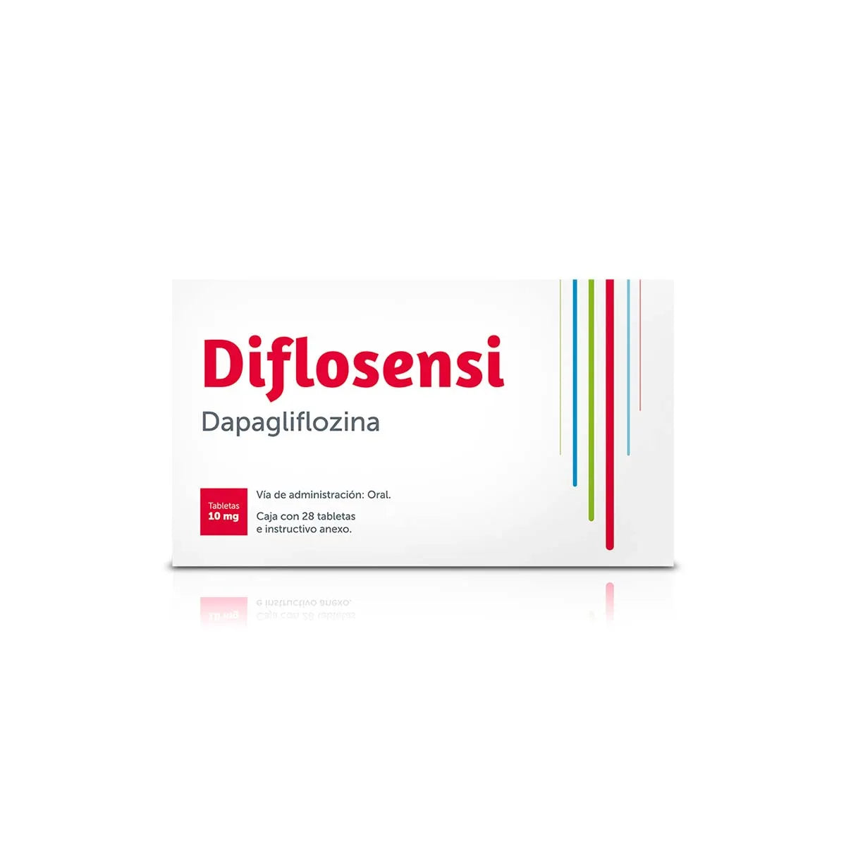 Dapagliflozina Diflosensi 10 mg Caja 28 Tabletas