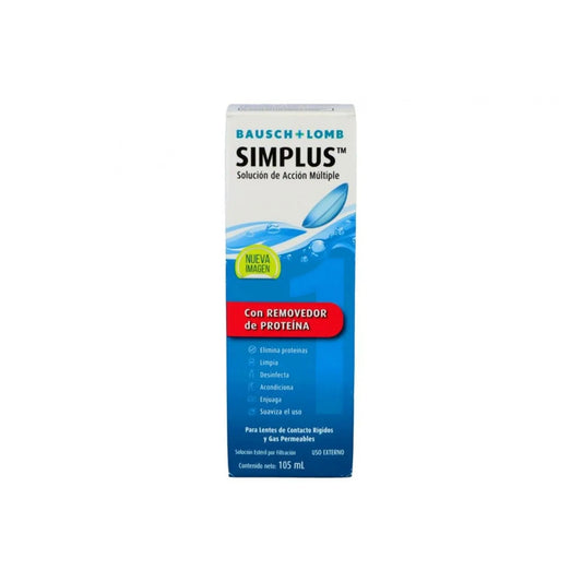 B&LOMB SIMPLUS SOL 105ML