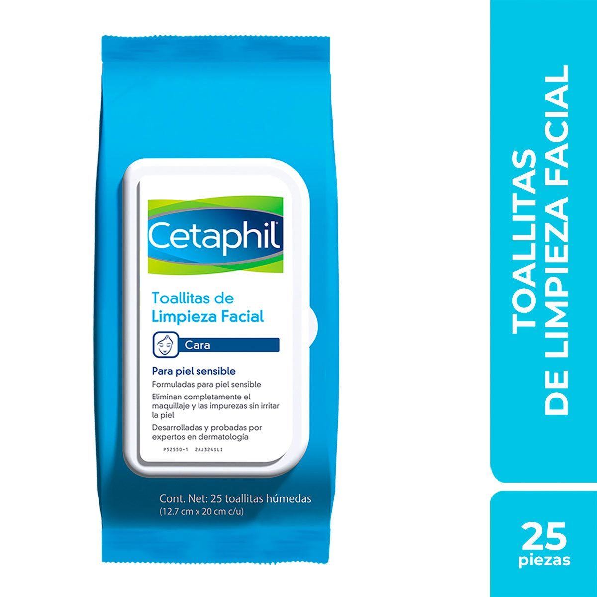 CETAPHIL TOALLIT DE LIMP FACIAL - PZA 25