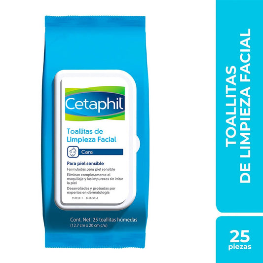 CETAPHIL TOALLIT DE LIMP FACIAL - PZA 25