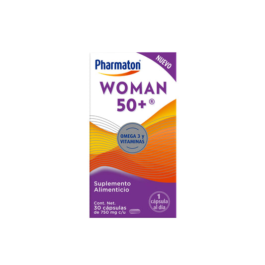 PHARMATON WOM50+ 750MG S ALI 30CAPS