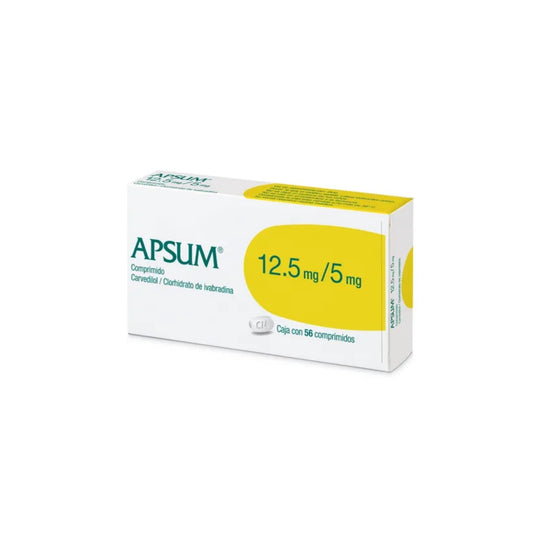 (G) APSUM 12.5/5MG - COM 56