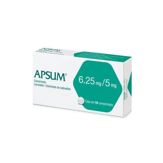 (G) APSUM 6.25/5MG - COM 56