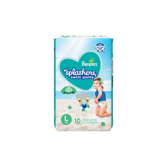 CALZ PAMPERS SPLASHERS L C/10    N