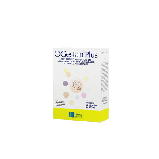 OGESTAN PLUS 950MG S ALIM 30 CAPSN