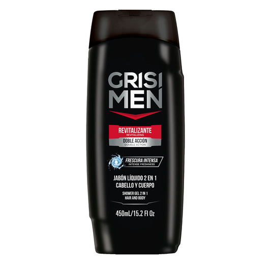Grisi Men Shower Gel Cabello Y Cuerpo Env. C/450 Ml. Aqua- Sodium Laureth Sulfate- Cocoamidopropyl