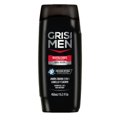 GRISI MEN SHOWER GEL CABELLO Y CUERPO ENV. C/450 ML.