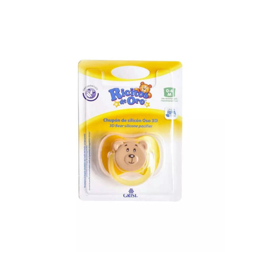 CHUPON RICITOS DE ORO OSO 3D 0-6M