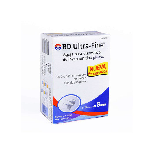 AGUJA BD ULTFIN 31GX5MM - BOL 10