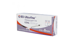 JERINGA BD UF 0.3ML 31X8 - CAJ 10