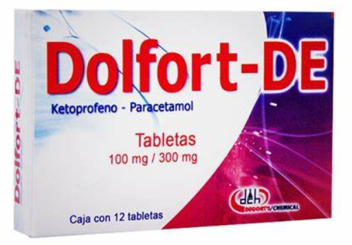 DOLFORT-DE TAB. 100/300 MG. CAJA C/12