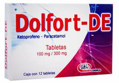 DOLFORT-DE TAB. 100/300 MG. CAJA C/12