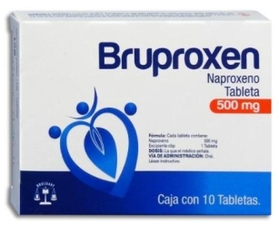 BRUPROXEN TAB. 500 MG. CAJA C/10