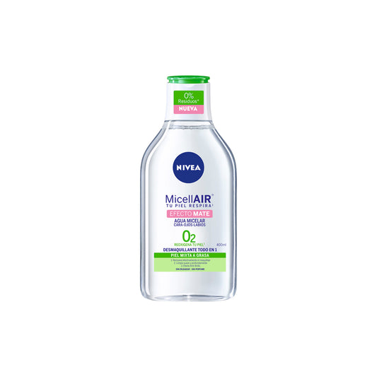 AGUA MICE NIVEA EFEC MATE02 400ML