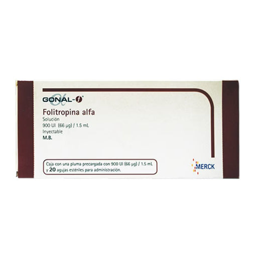 GONAL-F 66 MG 900 UI SOL INY 1.5 ML
