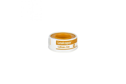 LEUKOPOR BLANCO 1 25CM X 5M