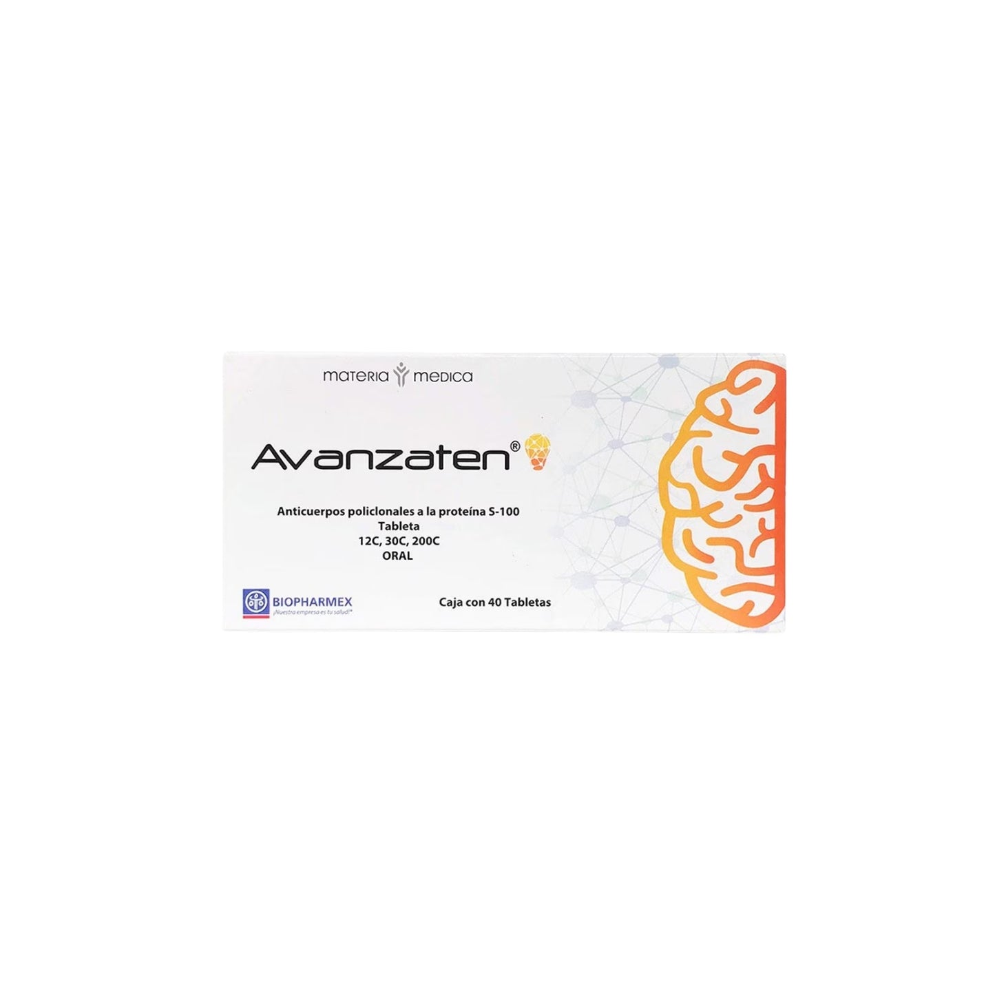 AVANZATEN ADULTO 12C/30C/200C/ 40 TAB