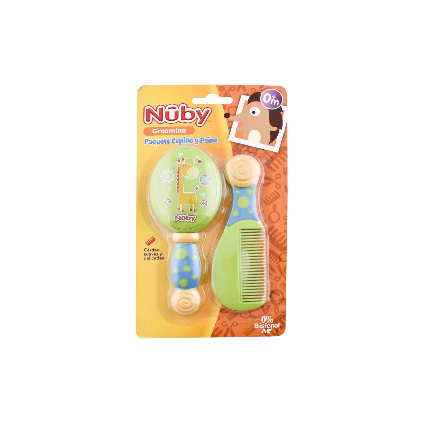 SET CEPILLO Y PEINE NUBY