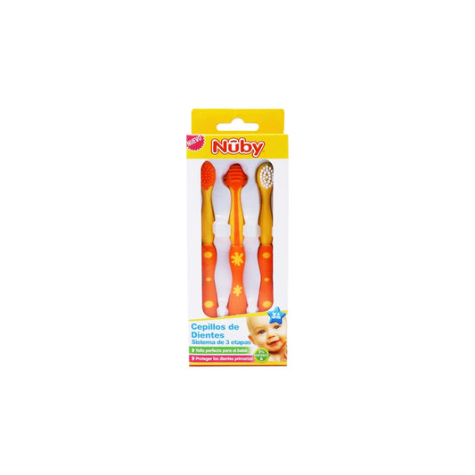 NUBY JUEGO CEPILLOS DENTALES