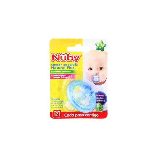 CHUPON NUBY EST CEREZA 12MESES