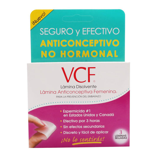 (G) VCF LAMINA DISOLV ANTICONCEPTIV FEM -  3