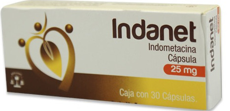 INDANET CAP. 25 MG. CAJA C/30
