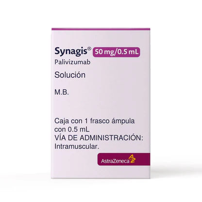 SYNAGIS 50MG SOL INY F.A. 0.5 ML