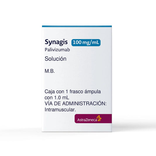 SYNAGIS 100MG SOL INY F.A. 1 ML