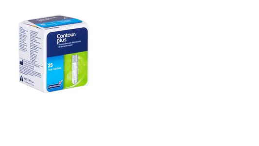 CONTOUR PLUS TIRAS REACTIVAS - PZA 25