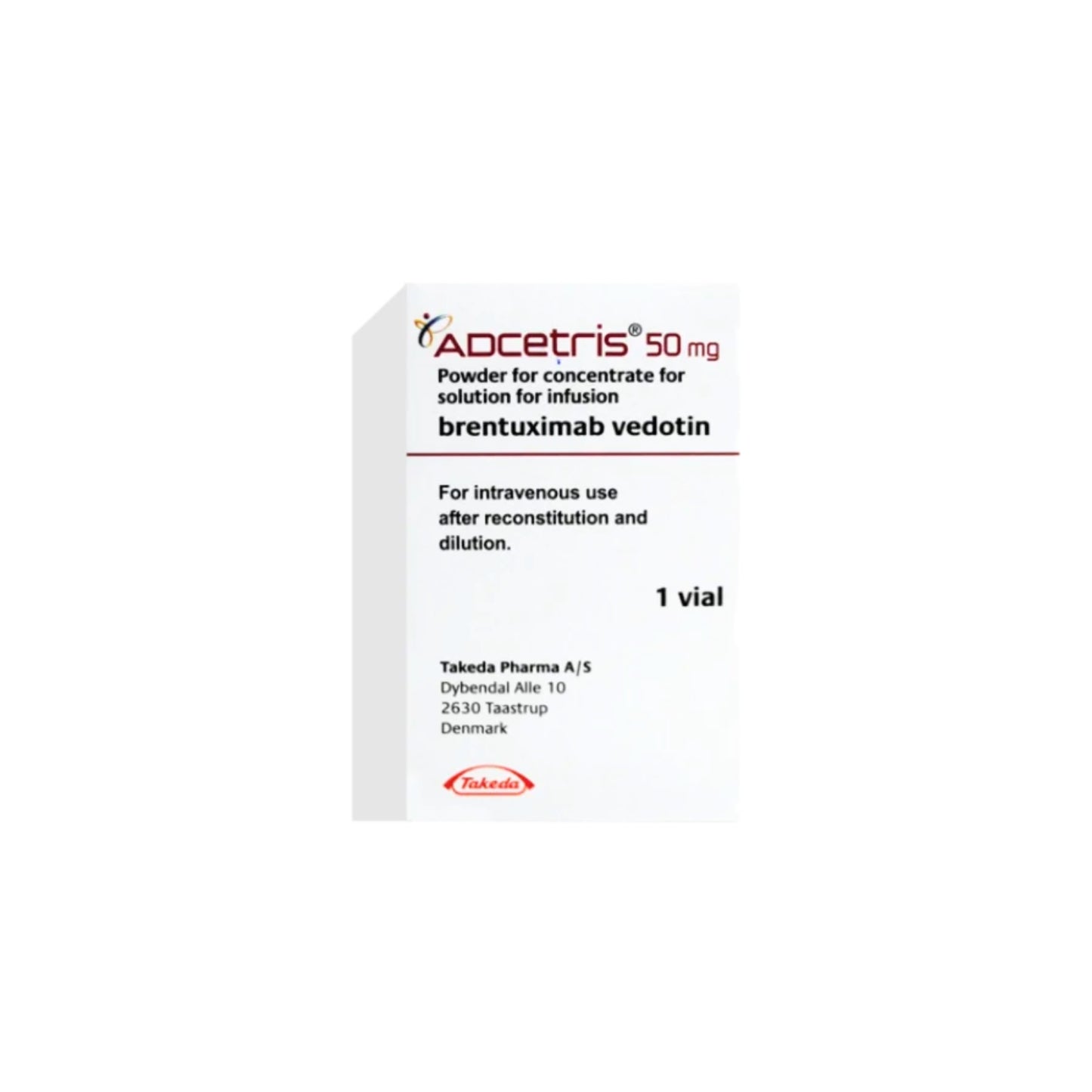 ADCETRIS 50 MG VIAL FA SOL
