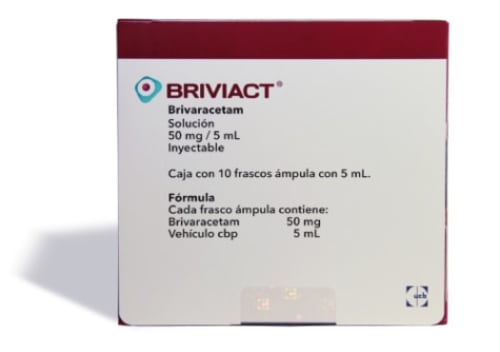 BRIVIACT 50 mg SOL INY