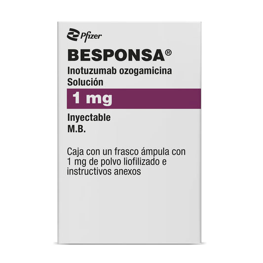 BESPONSA 1MG SOL INY FA PVO