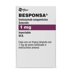 BESPONSA 1MG SOL INY FA PVO