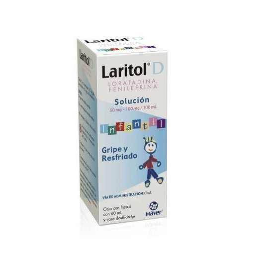LARITOL D SOL. INF. CAJA C/FCO. C/60 ML.