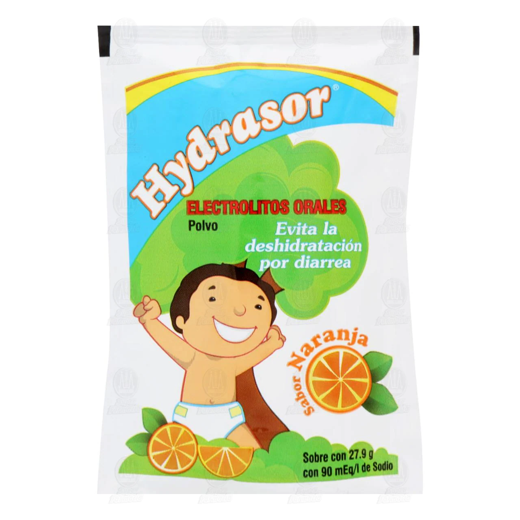 HYDRASOR SABOR NARANJA 25 SOBRES 28.4 G