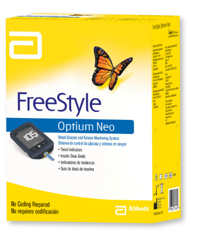 FREESTYLE OPTIUM NEO MED GLUCOSA