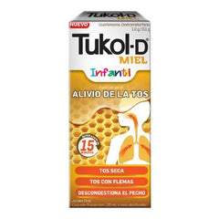 TUKOL-D 1 JARABE MIEL INFANTIL 120 ML