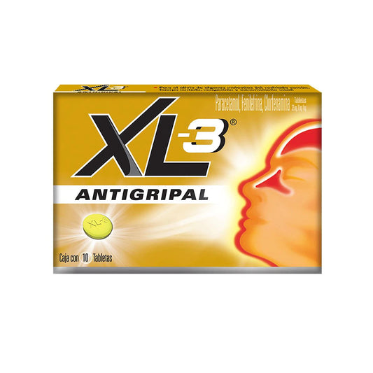 XL-3 A-GRIPAL 325/10/4MG 10TAB