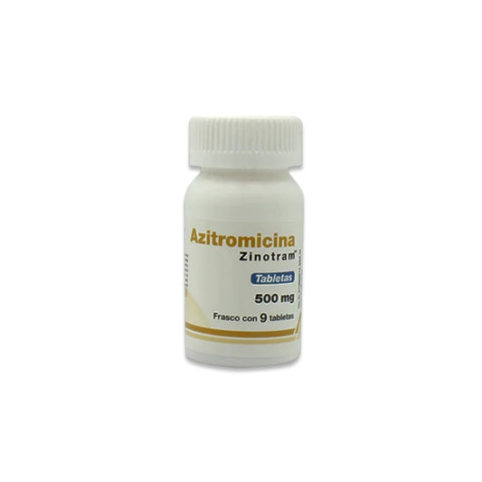 AZITROMICINA TAB. 500 MG. C/9 (ZINOTRAM)
