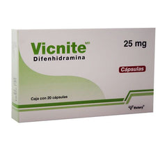 VICNITE CAP 25 MG CAJA C20