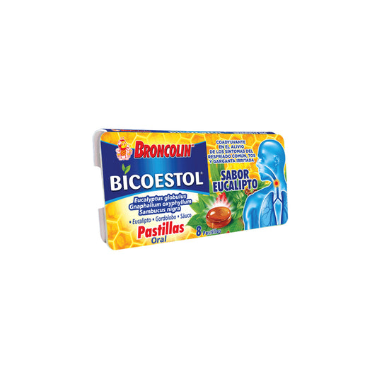 BICOESTOL EUCALIPTO 1 PAQ C/12 PZA 20 G