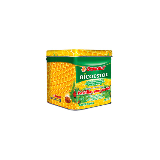 BRONCOLIN BICOESTOL LIMON 72PAST