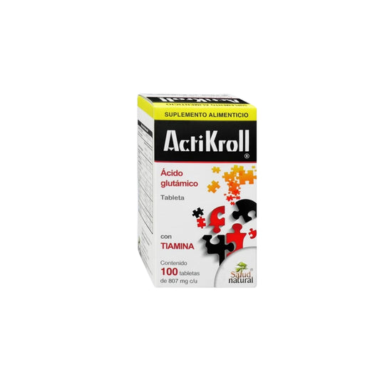 ACTIKROLL TAB. CAJA C/FCO. C/100