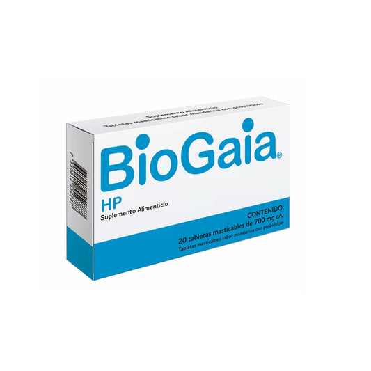 BIOGAIA HP MANDARINA 700MG - TAB 20