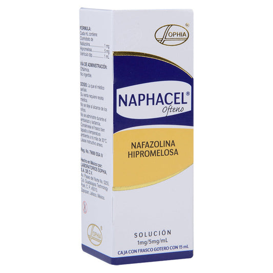 NAPHACEL OFT SOL GTS 15ML