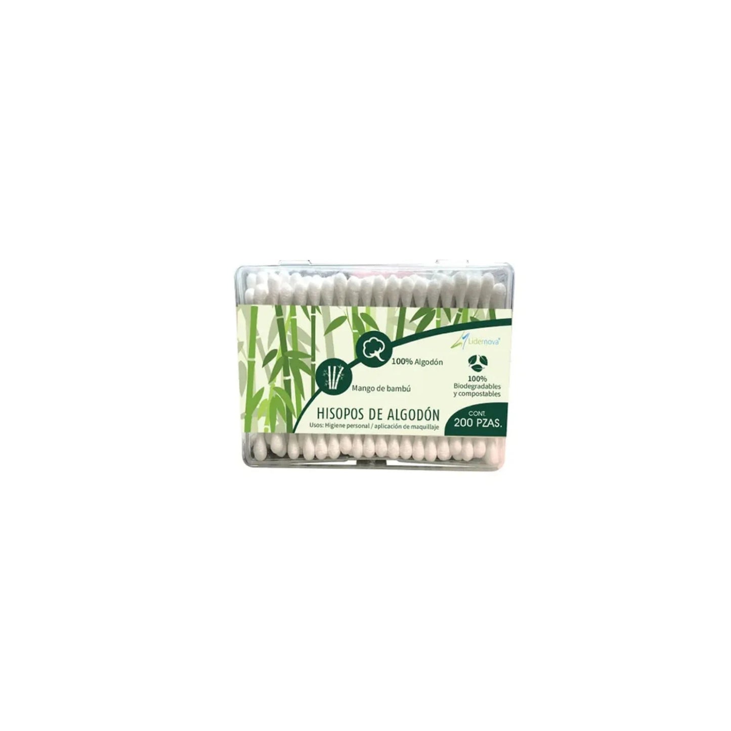 APLIC ALG LIDERN CLEA BAMBU 200PZAS