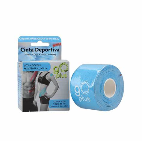 CINTA DEPORTIVA AZUL 1 ROLLO 5 MTS