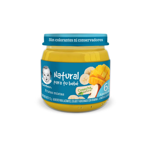 GERBER 2A E PURE FRUTAS-MIX 113G