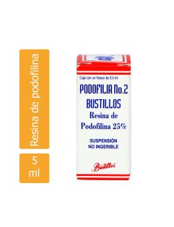 PODOFILIA N2 250MG SOL 5ML