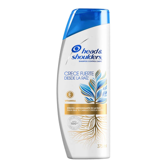 SH H&S CRECE FUERTE RAIZ 375 ML